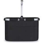 Panier de courses pliable 30l, grand panier de pique - nique avec poign�es rembourr�es, panier pliable ...
