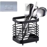 Panier � couverts en acier inoxydable, porte ustensile cuisine, panier � couverts 10 cm, �gouttoir � ...