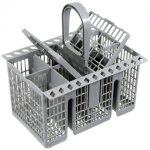 Panier � couverts pour lave - vaisselle cage universelle compatible avec hotpoint, pour indesit, pour ...