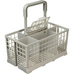 Panier � couverts universel pour lave - vaisselle bosch / hotpoint / neff / siemens / smeg gris 68 - ...