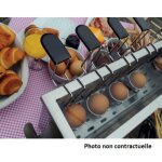 Panier cuiseur � oeufs en inox - 1 oeuf - sofraca