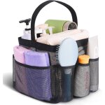 Panier de douche portable en maille pour dortoir universitaire avec 8 poches de grande capacit�, sac ...