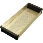 Panier gouttoir pvd reflet d'or bxm 156, 4 x 429 x 53, 5 mm - franke