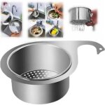 Panier d'vier en forme de cygne en acier inoxydable ? gouttoir de cuisine multifonction amlior pour ...