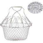 Panier � frire, panier a salade tamis cuisine inoxydable fry extensible chef panier cuisine
