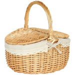 Panier � fruits pour pique - nique, panier de rangement pour pique - nique, panier � pain pratique, panier ...