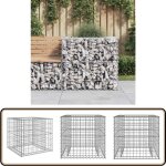 Vidaxl - panier de gabions argenté 70x70x65 cm fer galvanisé - jardiniere gabion - bordure jardin - décoration ... Vidaxl - panier de gabions argenté 70x70x65 cm fer galvanisé - jardiniere gabion - bordure jardin - décoration ...