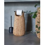 Panier haut naturel pour papier toilette et vos pi�ces d'eau