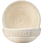 Panier de levage pour pain - ensemble de paniers de levage banneton pour la pr�paration du pain au levain, ...