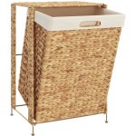 Panier � linge 44x34x64 cm hyacinthe d'eau cfw172104