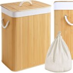 Panier � linge pliable en bambou, jouets, sous - v�tements, grand organiseur