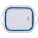 Panier linge pliable plastique gris gain place portable rangement