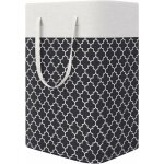 Panier a linge sale, grand panier à linge avec anse, 75l organiser paniers pour vêtements stockage, pliable ... Panier a linge sale, grand panier à linge avec anse, 75l organiser paniers pour vêtements stockage, pliable ...