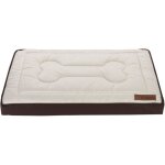 Panier orthopdique pour chien welsti matelas beige os m 70x50 antidrapant