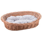 Panier en osier pour chiens, chats et autres animaux, moelleux, transat, panier avec oreiller, 4, k12 ...
