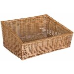 Okaffarefatto - panier de pain en osier carr cm 45 x 45 h 21