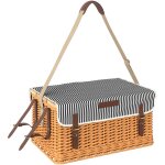 Panier de pique - nique en osier ensemble panier pique - nique 4 personnes avec petite table et accessoires ... Panier de pique - nique en osier ensemble panier pique - nique 4 personnes avec petite table et accessoires ...
