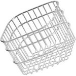 Panier de rangement en acier inoxydable paniers portion panier � nourriture pliable r�cipient corbeille ...