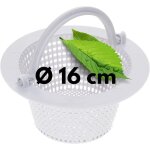 Panier de skimmer de rechange 16cm , pr�filtre r�sistant au chlore