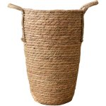 Paniers tresss en paille, vases dcoratifs, compositions florales pour le salon, fleurs sches, pots ...