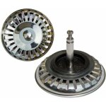 Panier universel 7, 6 cm (�80 mm) (�80 mm), pour �vier excentrique / inox