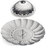 Panier vapeur inox, 9'' cuit vapeur inoxydable pour autocuiseur, panier pour cuire  la - ulisem