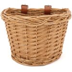 Aubry gaspard - panier à vélo en osier naturel grand modèle Aubry gaspard - panier à vélo en osier naturel grand modèle