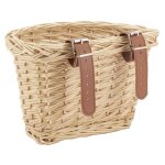 Aubry gaspard - panier à vélo en osier naturel petit modèle Aubry gaspard - panier à vélo en osier naturel petit modèle