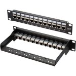 Panneau de brassage lan switch 12 ports cat 7 10  panneau de distribution blind� montage en rack montage ...