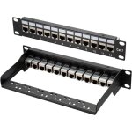 Panneau de brassage lan switch 12 ports cat 7 10  panneau de distribution blind� montage en rack montage ...