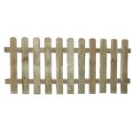 Panneau pour clture en bois de pin imprgn lasa 100 x 80 cm