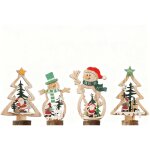 Panneaux de dcoration de table de nol, panneau de joie, centre de table de nol, bonhomme de neige, ...