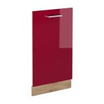 Panneau de lave - vaisselle r - line, rouge bordeaux haute brillance, 45cm sans pt vicco Panneau de lave - vaisselle r - line, rouge bordeaux haute brillance, 45cm sans pt vicco