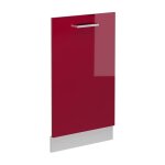 Panneau de lave - vaisselle r - line, rouge bordeaux haute brillance, 45cm sans pt, vicco Panneau de lave - vaisselle r - line, rouge bordeaux haute brillance, 45cm sans pt, vicco