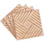 Mophorn - panneaux muraux 3d, lot de 12, carreaux de sel minimalistes en pvc de 19, 7 x 19, 7 po, couverture ...
