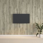 The living store - panneaux muraux aspect bois gris pvc 2, 06 m² - panneau mural - revêtement mural - ... The living store - panneaux muraux aspect bois gris pvc 2, 06 m² - panneau mural - revêtement mural - ...