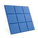 Panneaux muraux en feutre 3d appui - t�te carr� autocollant acoustique doux