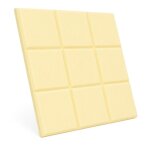 Panneaux muraux en feutre 3d appui - t�te carr� autocollant acoustique doux