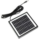 Panneau solaire 12v 2w pour lumi�re jardin module batterie chargeur port dc pi�ces diy