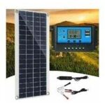 Panneau solaire de 300 w, 12 v, avec kit de chargeur de contr�leur de charge solaire 60 a, id�al pour ...