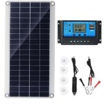 Panneau solaire 300w 12v, kit de panneau solaire, kit de chargeur de batterie avec r�gulateur de charge ...