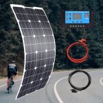 Panneau solaire kit complet 100w 200w 300w 400w flexible solar cell haute efficacit� 23 pwm contr�leur ...