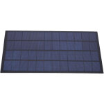 Panneau solaire polycristallin 12 v 7 w, coupe - vent, r�sistant � la neige, chargeur solaire portable ...
