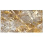 Pannello adesivo effetto marmo perlato dorato 120x300cm pareti paraschizzi stanza