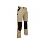Pantalon bicolore poches genouillres t 1454 pluton - lma