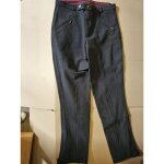Pantalon equitation homme noir confort & respirabilité t. 50 Pantalon equitation homme noir confort & respirabilité t. 50