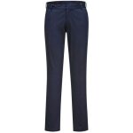 Portwest - pantalon femme chino slim stretch extensible - taille 24 - marine fonc
