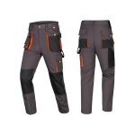 Pantalon de protection anti - coupures , pantalon de travail bicolore multipoches zro mtal , pantalon ...
