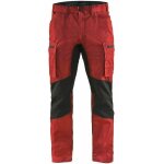 Blaklader - pantalon services + stretch blåkläder en destockage taille: 46 - couleur: rouge / noir - ... Blaklader - pantalon services + stretch blåkläder en destockage taille: 46 - couleur: rouge / noir - ...