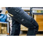 Pantalon de travail femme harpoon multi stretch ruby t. 40 bleu - bosseur - 11934 - 003